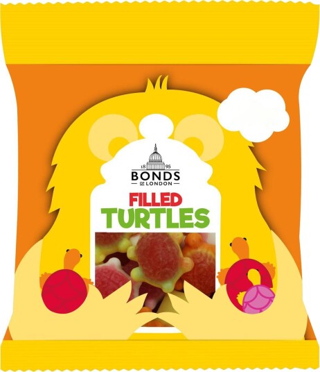 Filled Turtles - Bonds of London 50 gram (UK)