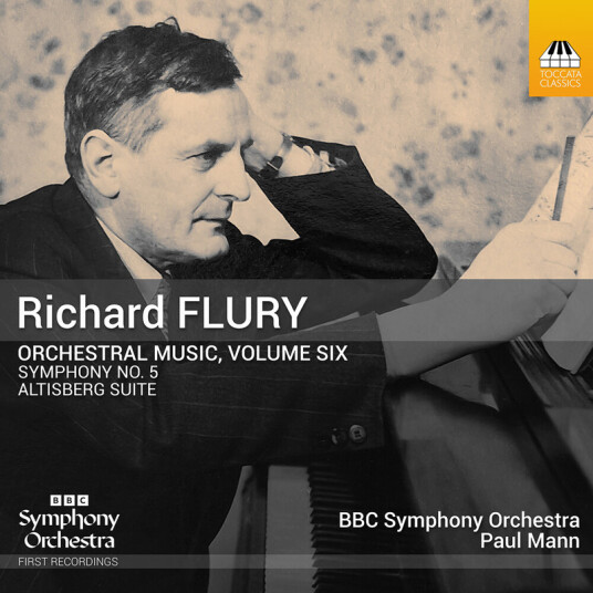BBC Symphony Orchestra Paul Mann Flury: Orchestral Music Vol. 6 CD
