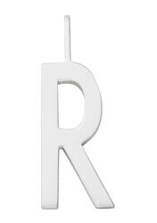 Design Letters Archetype Charm 16 mm Silver A-Z R