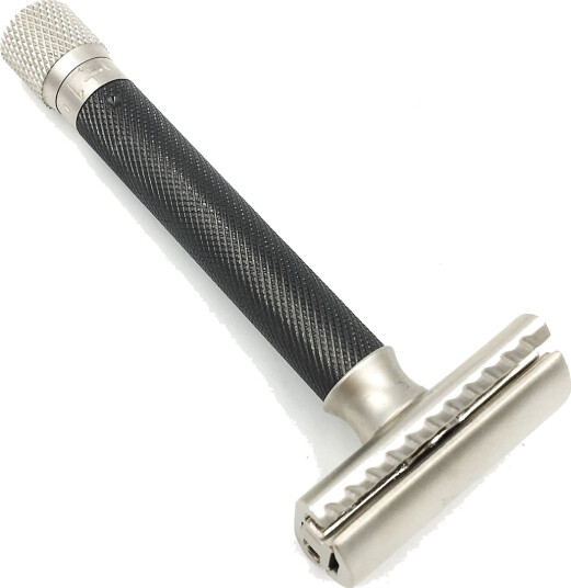 Parker Variant Adjustable Safety Razor - Graphite - Silver - ONE SIZE Parker Variant Adjustable Safety Razor - Graphite - Silver - ONE SIZE