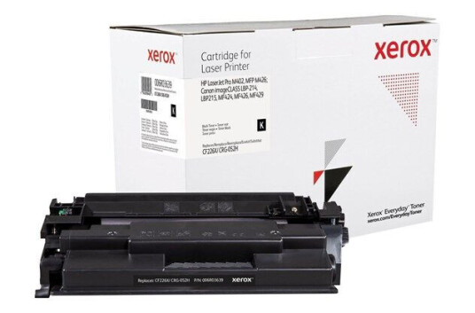 Xerox 006R03639 / Alternativ to HP 26X / CF226X and Canon CRG-052H / 2200C002 Black Toner - Laser toner Svart