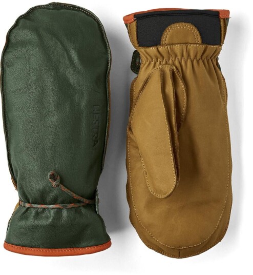 Hestra Men's Wakayama Mitt 8 Forest/Cork