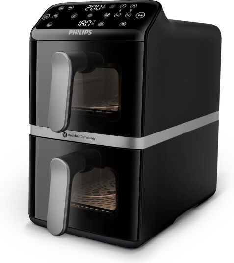 Philips 4000 Series Airfryer med Dobbelkurv 10L NA461/00 Philips 4000 Series Airfryer med Dobbelkurv 10L NA461/00