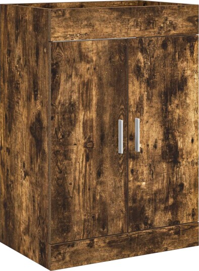 Badskapinet under vask Røkt Eik 78,5 x 37,5 x 81 cm Badskapinet under vask Røkt Eik 78,5 x 37,5 x 81 cm