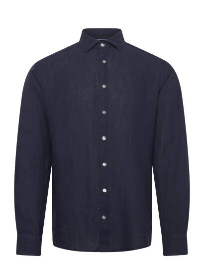 Bruun & Stengade Bs Tahaka Casual Modern Fit Shirt Navy S