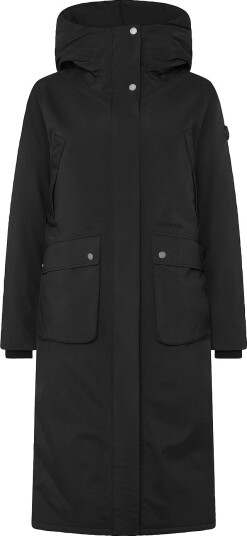 Didriksons Parka Melody Parka Long Svart Didriksons Parka Melody Parka Long Svart