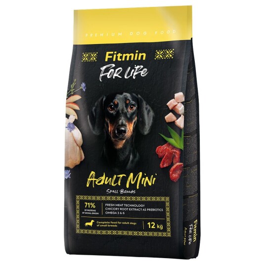 Fitmin Dog For Life Voksen Mini 12 kg Fitmin Dog For Life Voksen Mini 12 kg