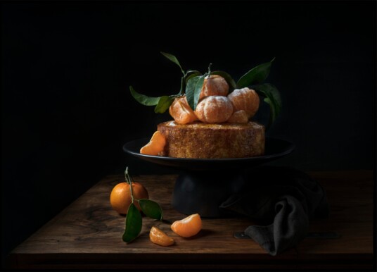Rustic Tangerine Cake Plakat / 30x40