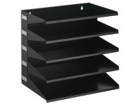 Durable 3360-01, Polyester, Stål, Svart, 360 mm, 330 mm, 250 mm