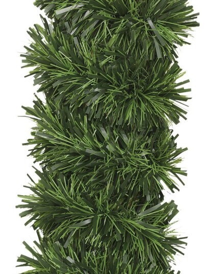 Ekstra Stor og Fyldig Grønn Girlander til Juletre og Rekkverk 180x7 cm