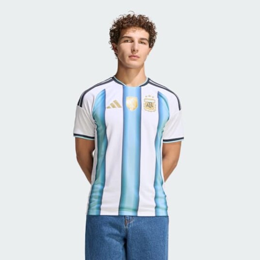 Adidas Argentina 26 Hjemmedrakt Herre White/Icey Blue/Light Blue S Adidas Argentina 26 Hjemmedrakt Herre White/Icey Blue/Light Blue S