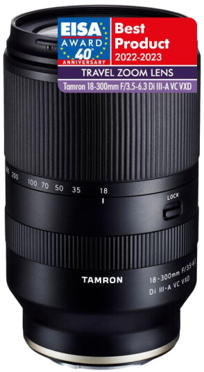 Tamron 18-300mm f/3.5-6.3 Di IIIA VC VXD Objektiv for Sony E APS-C