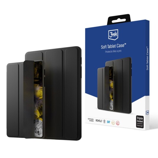 3mk Soft Flip deksel for iPad Air 13" Svart