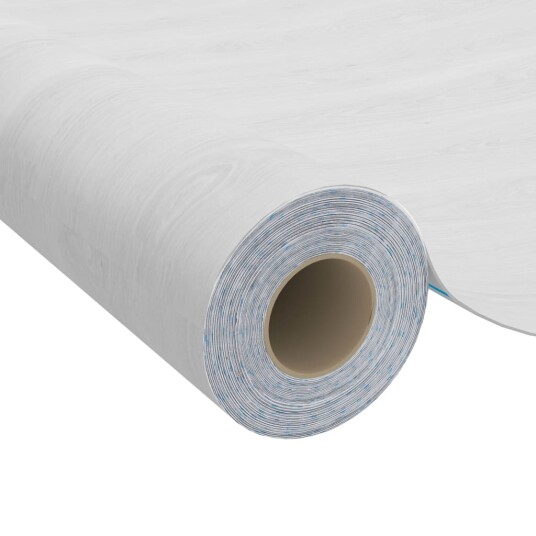  Selvklebende møbelfolier 2 stk 500x90 cm PVC hvit trefarge