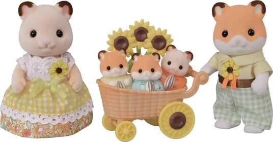 Sylvanian Families Figursett Familien Hamster