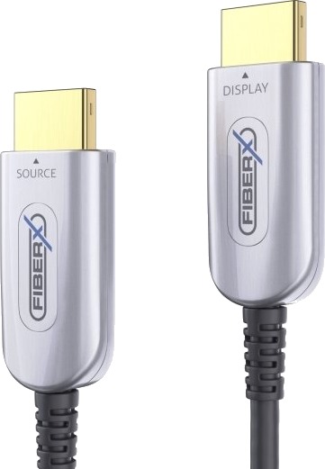 Fiberx Fx I350 012 12 M Hdmi Type A Standard Hdmi Type A Standard 18 Gbit/S Sort Sølv Fiberx Fx I350 012 12 M Hdmi Type A Standard Hdmi Type A Standard 18 Gbit/S Sort Sølv