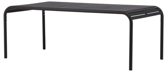 Venture Design Borneo spisebord Svart 200 x 100 cm Svart