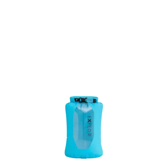 Pakkpose 3 liter Exped Drybag Versa Clear 3 Cyan Pakkpose 3 liter Exped Drybag Versa Clear 3 Cyan