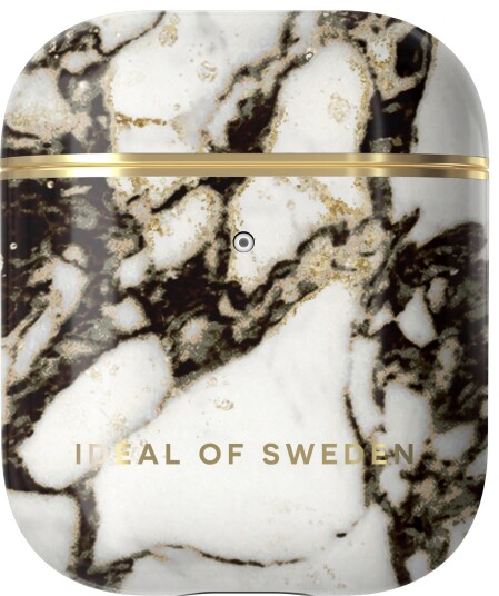 iDeal of Sweden AirPods Gen 1/ 2 deksel Calacatta Golden Marble IDFAPCMR21-380