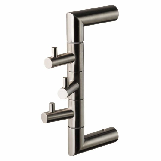 Tapwell Ta253 Håndklekrok Brushed Nickel Tapwell Ta253 Håndklekrok Brushed Nickel