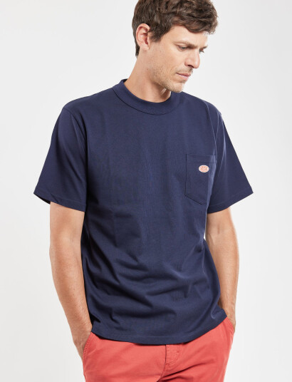 Armor Lux Basic Pocket T-Shirt Héritage - Navy - XL