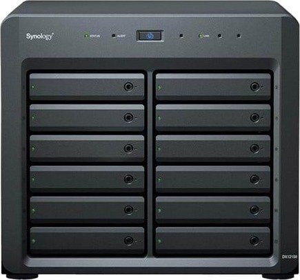 Synology DX1215II 12-brønns DiskStation Lagringsutvidelse