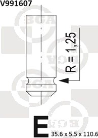 Innløpsventil BGA V991607
