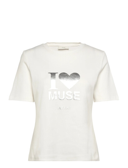Copenhagen Muse Cmmuse-Tee - Cream - M Copenhagen Muse Cmmuse-Tee - Cream - M