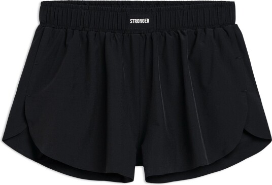STRONGER Breezy Running Shorts Black M STRONGER Breezy Running Shorts Black M
