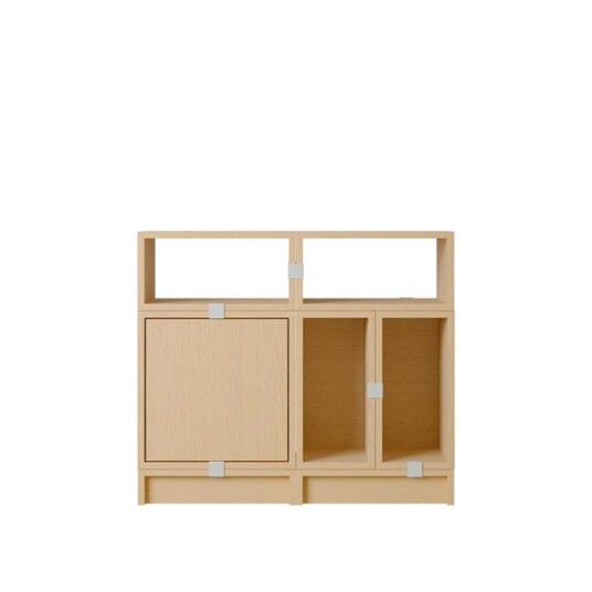 Muuto Stablede Kontorhyller i Eik 5 Stk.