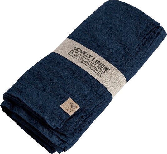 Lovely Linen Duk Lovely i vasket lin Blå Lovely Linen Duk Lovely i vasket lin Blå