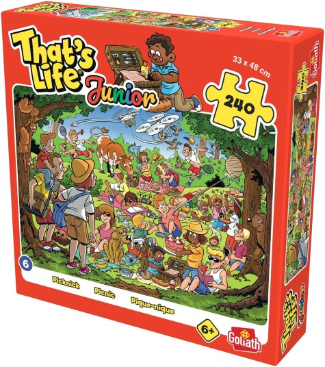 Goliath That's Life Junior Puslespill 240 Brikker Piknik