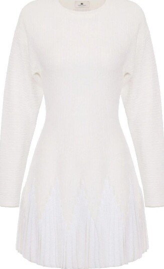 Elisabetta Franchi Dame Kjoler Beige L, Elisabetta Franchi Dame Kjoler Beige L,