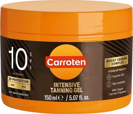 Carroten Intensive Tanning Gel Spf 10 Nude 150 ML