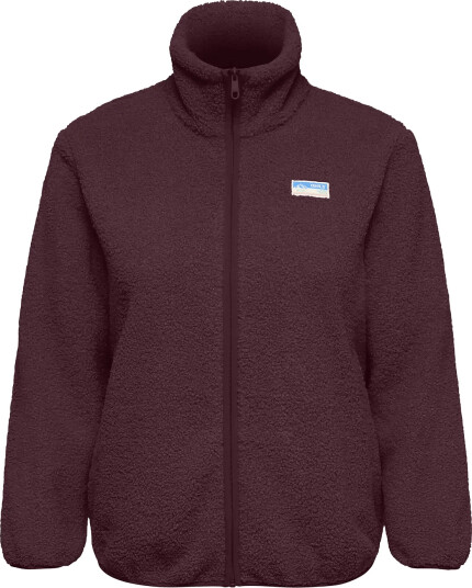 ONLY Carmakoma Careva Teddy Jacket Otw Burgundy 54