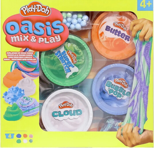 Maki Play Dough Play-Doh Oasis Mix & Play 4 Pack Multi/patterned ONE SIZE
