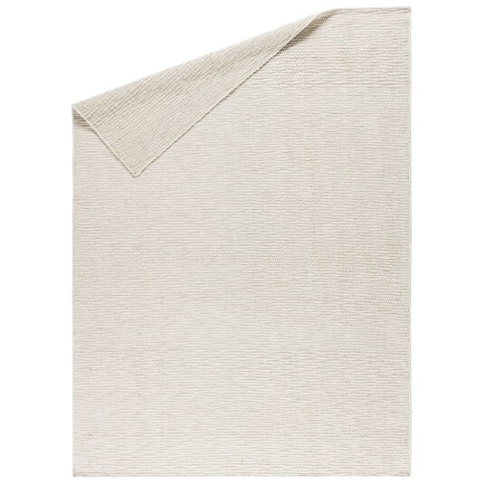 Scandi Living Pebble ullteppe hvit 170x240 cm Scandi Living Pebble ullteppe hvit 170x240 cm