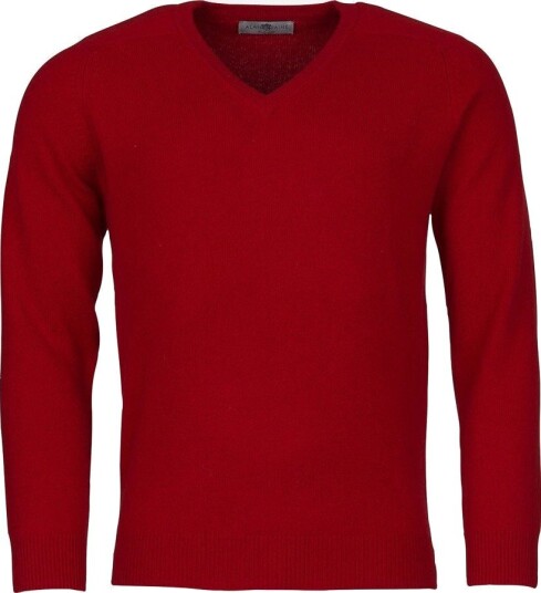 Alan Paine Vee neck XL rød herre Alan Paine Vee neck XL rød herre