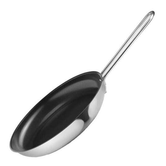 Eva Trio - Stainless Steel stekepanne 30 cm keramisk Slip-Let® belegg Eva Trio - Stainless Steel stekepanne 30 cm keramisk Slip-Let® belegg