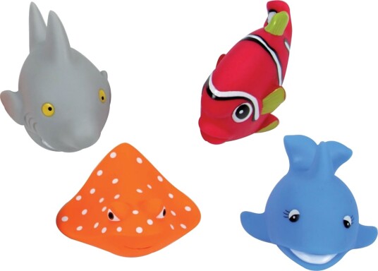 Ludi Bath Animals - Fish - Multi/patterned - ONE SIZE Ludi Bath Animals - Fish - Multi/patterned - ONE SIZE