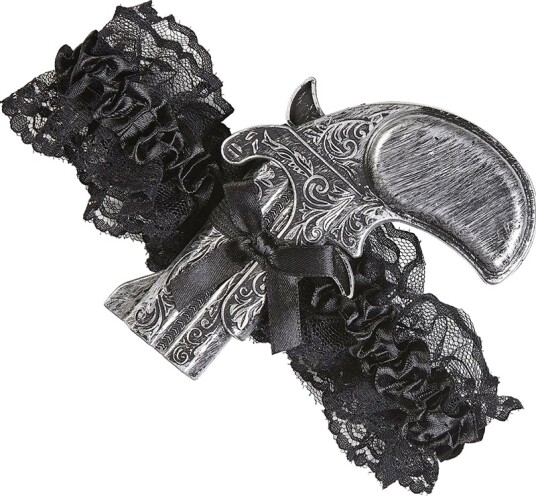 Strømpebånd Med Antik Pistol