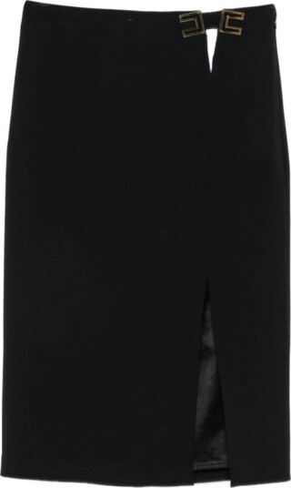 Elisabetta Franchi Dame Skjørt Svart XL,