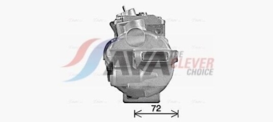 AC kompressor AVA Clever Choice MSAK755