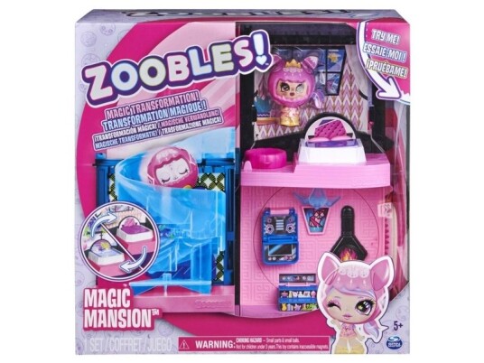 Zoobles Magic Mansion Spinning Playset Zoobles Magic Mansion Spinning Playset