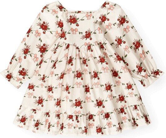 That"s Mine Sarah Dress Cream 98CM/3Y