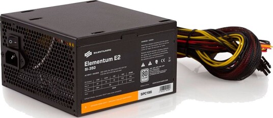 SilentiumPC Elementum E2 Strømforsyning 350W