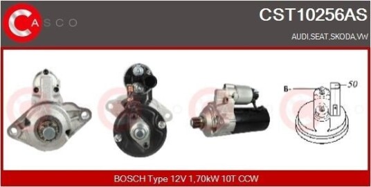 CASCO CST10256AS Starter CASCO CST10256AS Starter