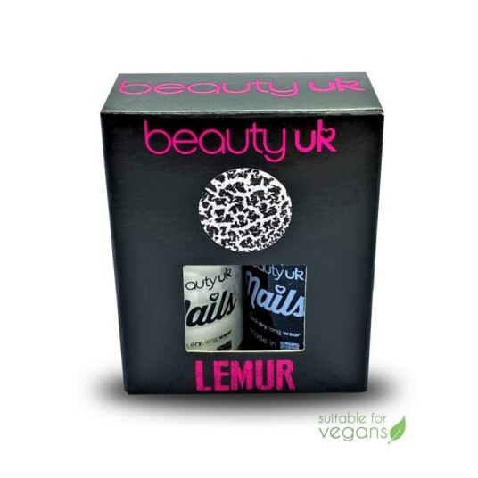 Beauty UK Nails Wild Things Lemur 2x11ml Beauty UK Nails Wild Things Lemur 2x11ml
