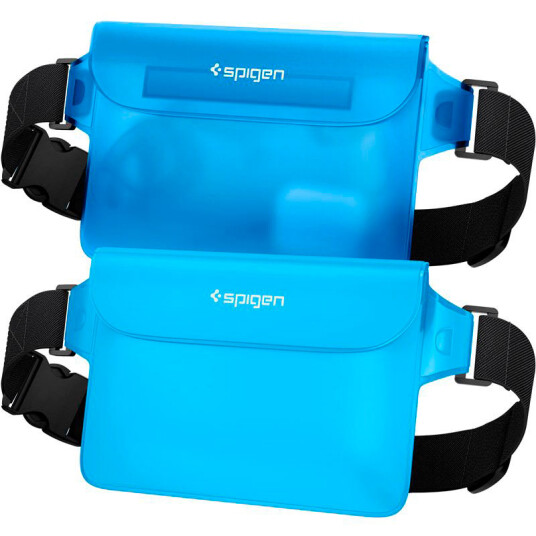 Spigen A620 Aqua Shield Vanntett belteveske (Sea Blue) 2 pk