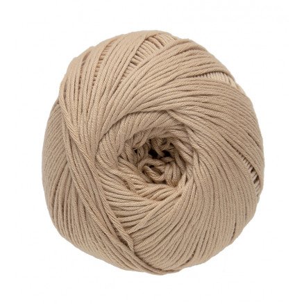 DMC Natura Just Cotton Garn Unicolor 37 Lysebrun DMC Natura Just Cotton Garn Unicolor 37 Lysebrun